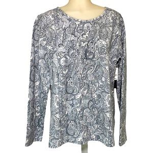 PRESWICK & Moore Long Sleeve Cotton/Spandex XL New